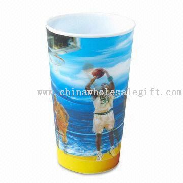 3-D Werbung Cup
